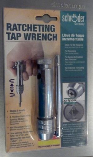 New, Schroder, Germany, Ratcheting Tap Wrench