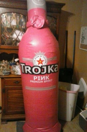 InflatableTrojka pink premium 7ft air up bottle