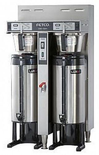 Fetco cbs-52h-20 c53186 twin 2 gallon coffee brewer for sale