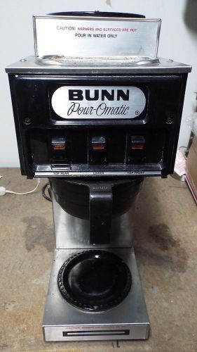 Nice Stainless Steel Working  3 Burner Industrial Commercial BUNN Coffee Maker