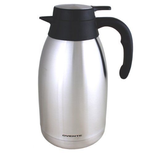 Ovente THA20 Stainless Steel Double Wall Vacuum Insulated Coffeemaker Carafe  2-