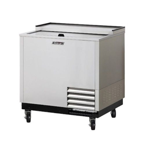 New turbo air 36&#034; stainless steel 1 lid underbar glass/mug chiller &amp; froster!! for sale