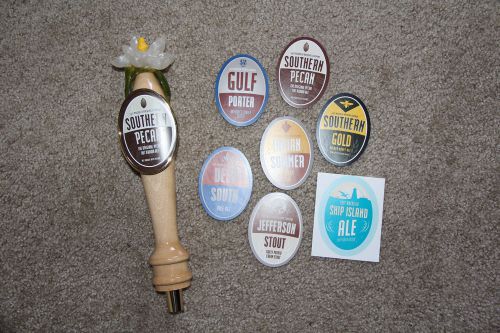 Lazy Magnolia Beer Tap Handle with extra decals!!!