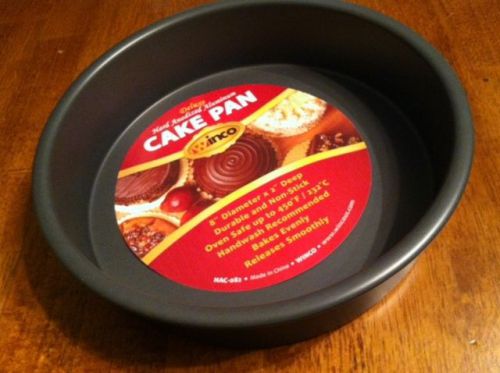 Deep Dish Pizza Pan  8&#034; x 2&#034; Deluxe Hard Anodized Aluminum / Non-Stick ~ New