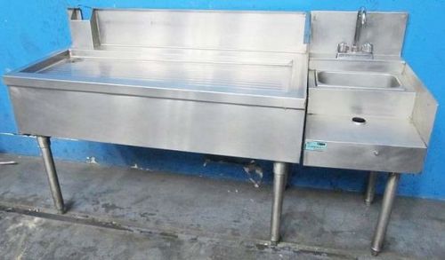 Nice! supremetal stainless steel food grade prep sink (r,3-00). for sale