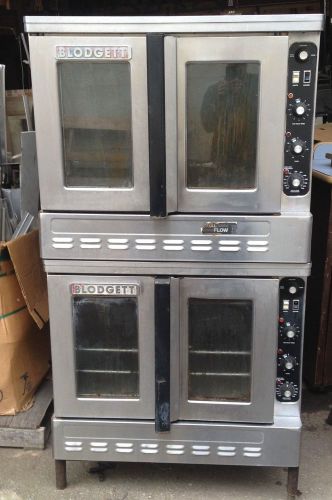 Blodgett doublestack full-size gas convection ovens bakery equipment for sale