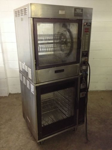 Henny Penny TR-6 Sure Chef Rotisserie &amp; SCD-6 Sure Chef Heated Display Cabinet
