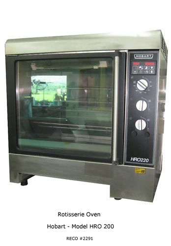 Hobart Rotisserie Oven HRO 220