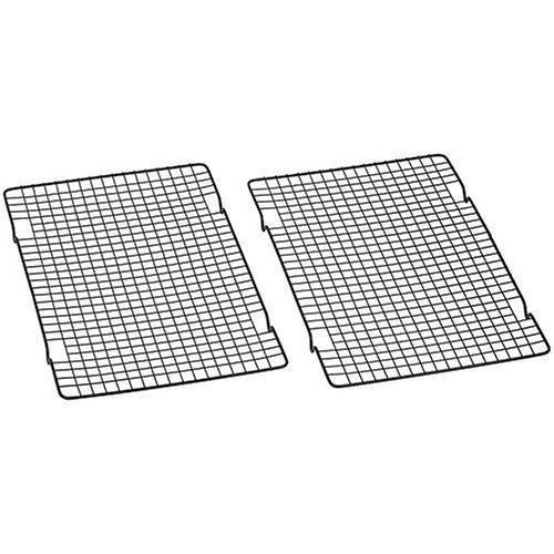 New Cooling Racks 10 X 16 Inch Nonstick Cooling Rack Set Of 2 Pies Cakes Cookies
