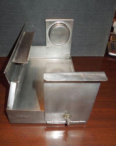 Miler 12&#034; Speed Wrap Dispenser Stainless Steel w/SS Cutter Anchor Industries