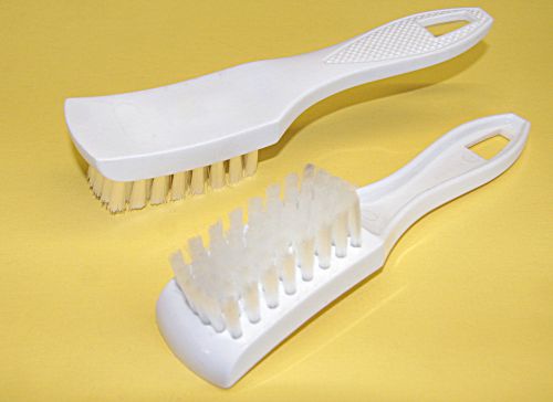 Mushroom Cleaning Brush W/Softest Bristles 7&#034; OAL (Lot of TWO Brushes #15)