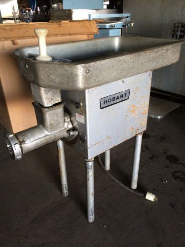 Hobart 4732 Commercial Industrial Butcher Meat Grinder 3 HP - Working Condition