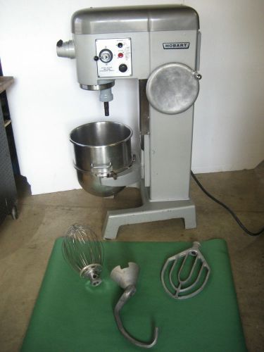 Hobart mixer d340 40-30  quart single phase  qt bowl dough batter floor for sale