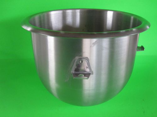 New Stainless Steel Heavy-duty bowl for the Hobart Mixer  c100 &amp; c100t 10 Quart