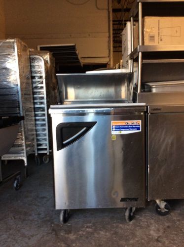 Turbo air tst-28sd one door prep table for sale