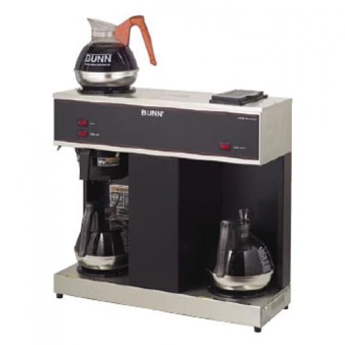 BUNN 4275.0031 Pourover Coffee Brewer with 3 Warmers and Plastic Funnel