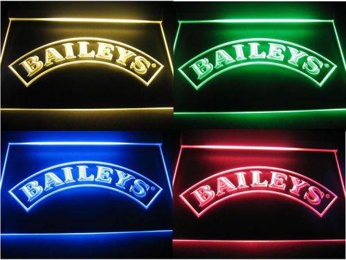 Baileys LED Logo for Beer Bar Pub Billiards Club Neon Light Sign Free Shipping