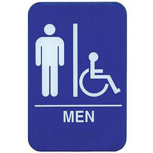 Men Handicap Accessible Sign 6x9