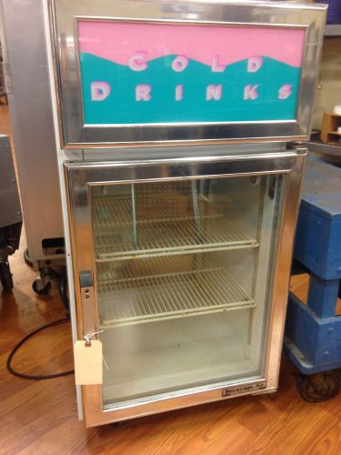 Beverage-Air Pass Through Counter Top Drink Cooler Refrigerator