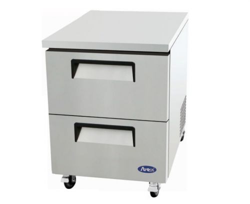 Atosa MGF-8415 Two Half-Door Drawer-Undercounter Refrigerator - Free Shipping!!
