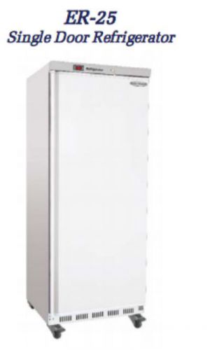 Serv-ware single door reach in refrigerator commercial nsf 25 cu.ft energy star for sale