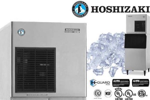 Hoshizaki commercial ice machine cubes type modular 22&#034; wide model f-450mah-c for sale