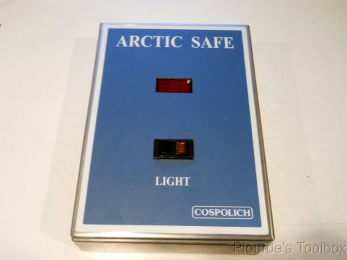 Used cospolich arctic safe walk-in cooler temperature gauge &amp; light switch for sale