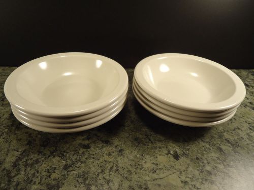 Dallas Ware 7 oz Great Cereal or Fruit Bowls for Kids Bone (8) Commercial Tough