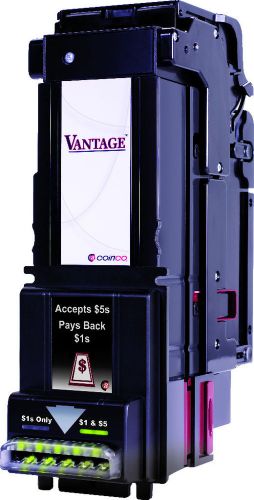 New coinco vantage bill acceptor vr6-recycler, accepts $1&#039;s, $5&#039;s, $10&#039;s &amp; $20&#039;s for sale