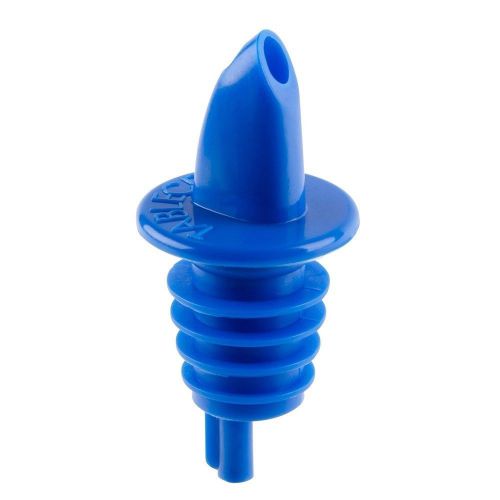 Shaved Ice/Snow Cone Bottle Pour Liquor Spout Dozen (Blue) Concession Supllies