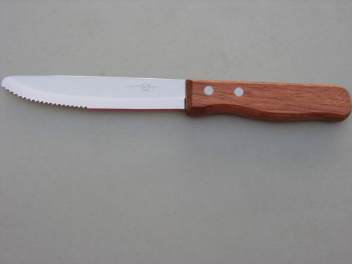 12  JUMBO STEAK KNIVES 10&#034;