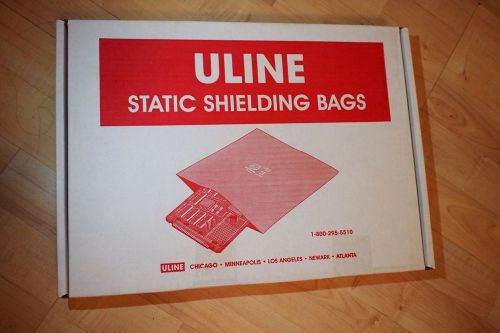 ULINE 10 x 12&#034; Reclosable Static Shielding Bags, 100 count