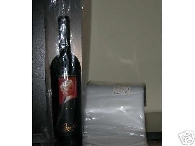 100 6x18 2 mil clear flat food grade plastic poly bags marilyn merlot wine bags for sale