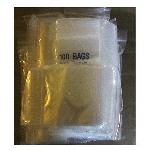 New 1000 2 x 3 x 2mil Reclosable Poly Clear Ziplock Bags *PRIORITY FREE SHIPPING