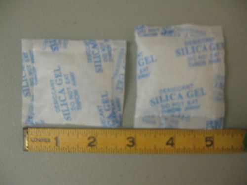12g Lot of (30) (413g ) Silica Gel Desiccant Good Adsorb Water Vapour Packets