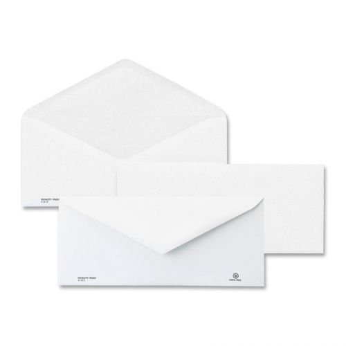Quality Park Recycled Business Envelopes - Business - #10 [4.13&#034; X (qua11117)