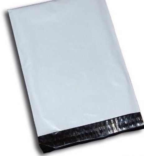 15 6&#034;x9&#034; inch white poly mailer bags envelopes shipping supplies self seal for sale