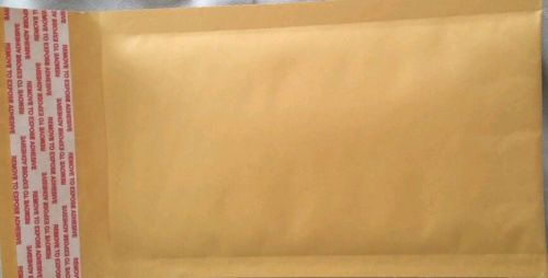 100 Bubble envelopes mailers size# 000 Kraft 4.5x8