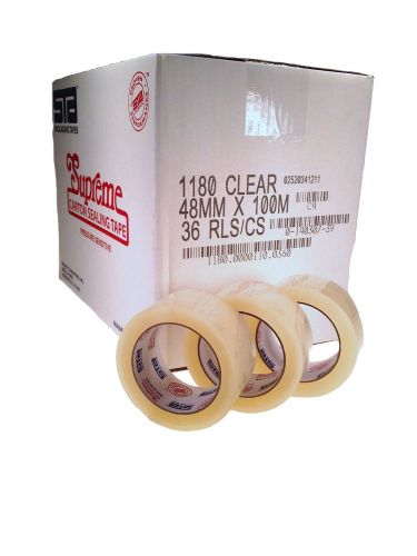 1180 2x110 clear sta supreme packaging tape for sale