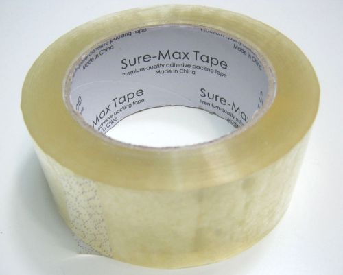 144 Rolls Clear Adhesive Sealing Tape Box Packing Shipping 2&#034; 2.0 mil 110 yd 330