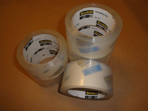 3m scotch - 2&#034; x 110 yards clear packaging tape for sale