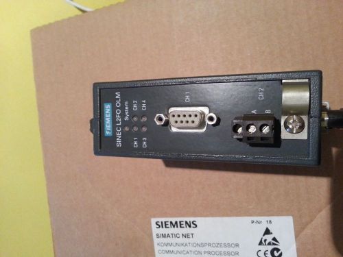 Siemens Simatic SINEC L2FO OLM/S4 6GK1502-4AB10