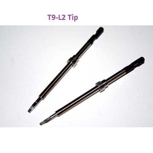 Lot of 2 set hakko tip t9-l2 for fm-2023/fm-202/fm-203 parallel remover twizer for sale