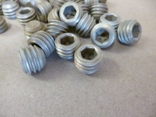 1/2-13 x 3/8&#034; socket head mil spec flat point set screws (33pcs) ms51965-88 for sale
