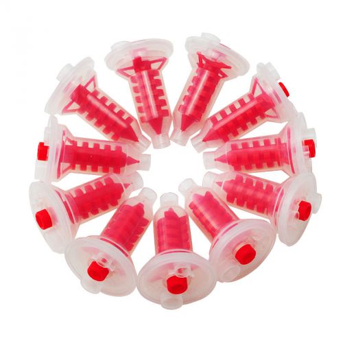 50Pcs Red Color New Dental Dynamic Machine Penta Mixing Tips Impression Material