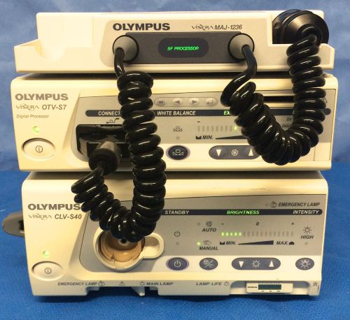 Olympus OTV-S7, CLV-S-40 Light Source &amp; MAJ-1236