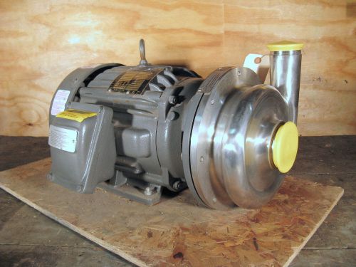 Ampco 2-1/2X2 MC2 Stainless Centrifugal Pump Package - NEW Surplus!