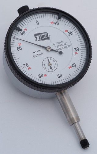 Metric Dial Indicator/Gage Range 0-10mm/0.01mm With Certificate
