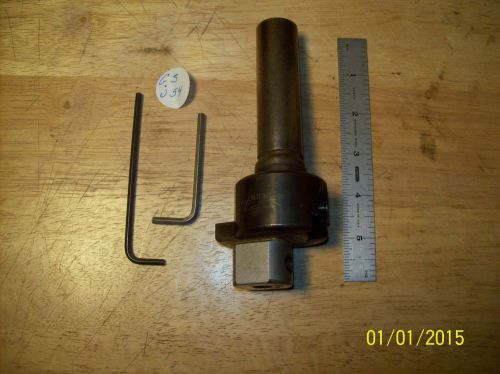 Boring Head Criterion 3/8”  1/2 ” Travel Micrometer Type Feed 1” Shank
