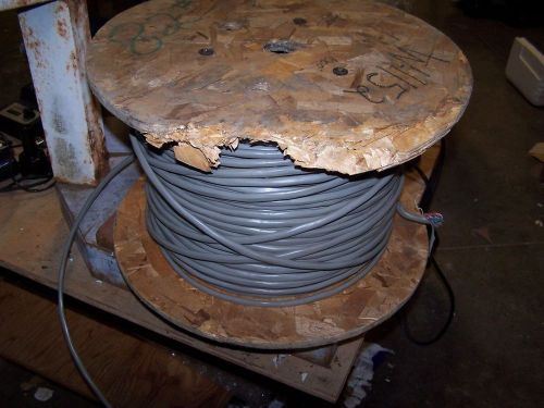 Partial 1000 ft roll 12 pair / 24 wires telephone cable 60 lbs for sale